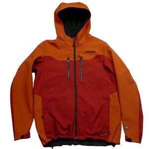 Spyder XTL 5000 orange midweight Softshell jacket size L Large